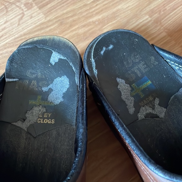 Clog Master LA vintage brown leather clogs - Picture 2 of 8